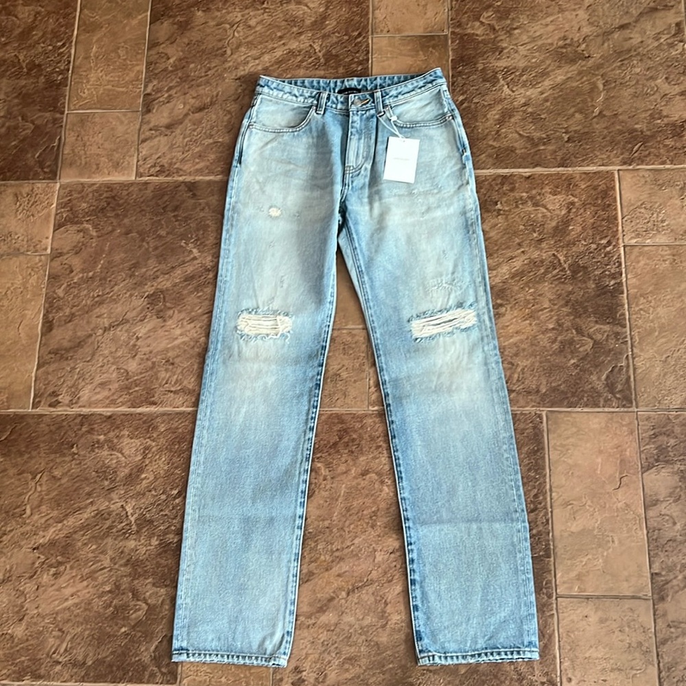 John Elliott mid rise straight jeans - Picture 1 of 7